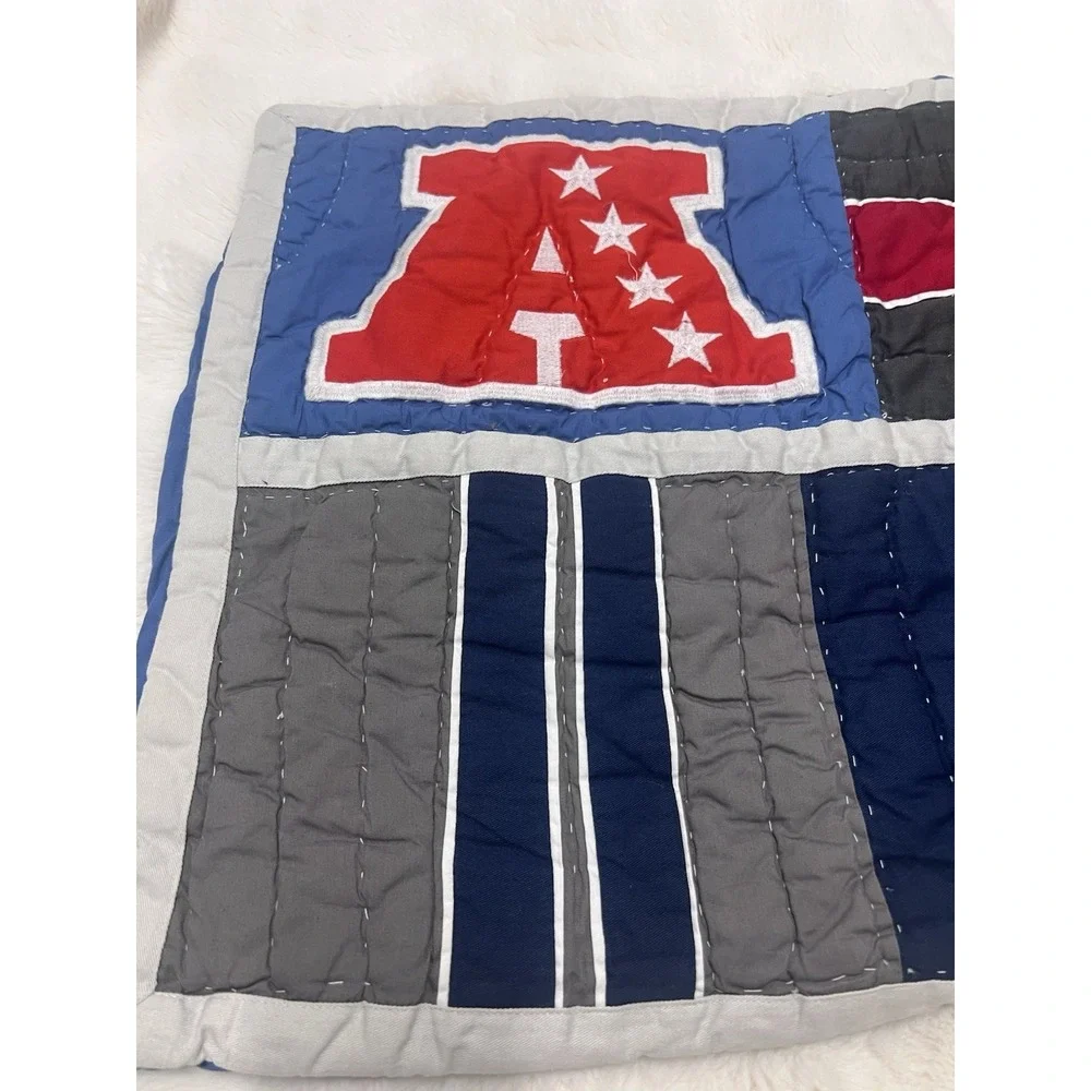 Pottery Barn Teen PB teen NFL & AFC Quilted Pillow Case Sham Standard